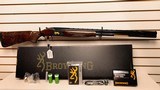New Browning Millers 425 12 gauge 30" ported barrel Grade 6 wood Blue Engraved Receiver 3 trigger system 4 chokes wrench tool new 2022 inventory - 11 of 25