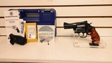 Used Smith & Wesson Model 29 Bounty Hunter 3" barrel 6 shot replacement grips original hard plastic casegood condition