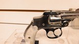 Used Smith & Wesson Safety Hammerless 32 SW short2" barrel nickle finish mother of pearl grips DOM 1902 good condition reduced - 15 of 21