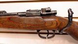 Used Mauser K98 8mm Sporterized 3 eaglesright side 2 eagles left side modified front of stock good condition DOM1939 - 2 of 25