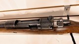 Used Mauser K98 8mm Sporterized 3 eaglesright side 2 eagles left side modified front of stock good condition DOM1939 - 8 of 25