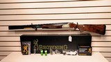 New Browning Millers 425 12 gauge 30" ported barrel Grade 6 wood Blue Engraved Receiver 3 trigger system 4 chokes wrench tool new 2022 inventory - 1 of 23