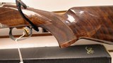 New Browning Millers 425 12 gauge 30" ported barrel Grade 6 wood Blue Engraved Receiver 3 trigger system 4 chokes wrench tool new 2022 inventory - 6 of 23