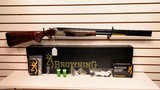 New Browning Millers 425 12 gauge 30" ported barrel Grade 6 wood Gray Engraved Receiver 3 trigger system 4 chokes wrench tool new 2022 inventory - 14 of 25