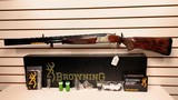 New Browning Millers 425 12 gauge 30" ported barrel Grade 6 wood Blue Engraved Receiver 3 trigger system 4 chokes wrench tool new 2022 inventory - 2 of 25