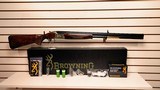 New Browning Millers 425 12 gauge 30" ported barrel Grade 6 wood Blue Engraved Receiver 3 trigger system 4 chokes wrench tool new 2022 inventory - 13 of 25