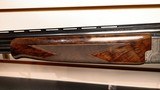 New Browning Millers 425 12 gauge 30" ported barrel Grade 6 wood Blue Engraved Receiver 3 trigger system 4 chokes wrench tool new 2022 inventory - 1 of 25