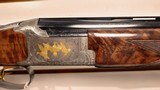 New Browning Miller 425 20 gauge 30" ported barrels Custom Engraving Coin Finish Receiver 3 trigger system 4 chokes new in box 2022 stock - 19 of 24