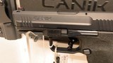 Used Canik TP9SF Elite One Series 9mm Pistol Black 9mm 4" barrel 1 15 round mag holster hard carry case good condition - 6 of 20