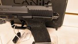 Used Canik TP9SF Elite One Series 9mm Pistol Black 9mm 4" barrel 1 15 round mag holster hard carry case good condition - 2 of 20
