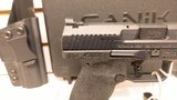 Used Canik TP9SF Elite One Series 9mm Pistol Black 9mm 4" barrel 1 15 round mag holster hard carry case good condition - 15 of 20