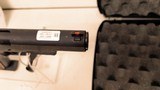 Used Chiappa 1911-22 22LR 5" barrel 2 magazines hard plastic case owners manual spare sights good condition - 4 of 19
