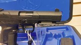 used FNM FIVE-SVN SA PST 10R BLK AS 2 10 round mags hard plastic case very good condition - 16 of 17