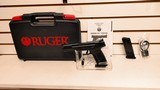 New Ruger-57 5.7x28 4.94 Blk AS10rd. new in hard plastic case - 1 of 19