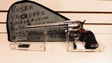 Used Ruger Vaquero 44 mag 7 1/2" bbl fluted cyllimited production stainless steel very good condition in soft pouch - 1 of 23
