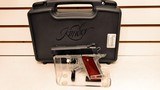 new kimber ultra carry ii two tone matte black / satin silver .45 acp 3 inch 7rd kim3200321 in hard plastic case new condition