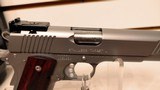 new Kimber Stainless Target II 1911 5" bbl 7+1 .45 ACP Adjustable Sights MPN: 3200325 UPC: 669278323251 - 2 of 20
