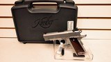 new Kimber Stainless Pro Carry II 45ACP 4 Inch 7 Rd Fixed Sights KIM3200324 new in hard plastic case - 1 of 20