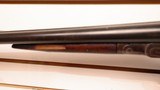 Used Crecent Arms 12 gauge Side by Side30" barrel great wall hanger some cracks in forearm barrels are clean no barrel stamps visible - 3 of 23