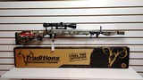 new Traditions NitroFire Rifle .50cal FireStick 26" ss cerakote bbl MO Break-up country stock 3-9x40 duplex scope new in box - 13 of 23