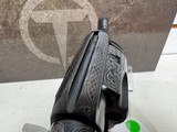 New Taylor 1873 Outlaw Legacy Blue Engraved 4.75" bbl .357 mag Ivory grips new condition - 13 of 13