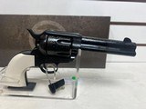 New Taylor 1873 Outlaw Legacy Blue Engraved 4.75" bbl .357 mag Ivory grips new condition - 2 of 13