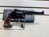 Used Smith & Wesson Model 14 38 spl 6" bbl blue with wood grips original box good condition - 12 of 19