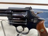 Used Smith & Wesson Model 14 38 spl 6" bbl blue with wood grips original box good condition - 17 of 19