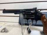 Used Smith & Wesson Model 14 38 spl 6" bbl blue with wood grips original box good condition - 11 of 19