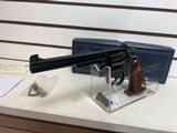 Used Smith & Wesson Model 14 38 spl 6" bbl blue with wood grips original box good condition - 19 of 19