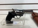 Used Ruger SP-101 357 mag 3" bbl SS Black rubber grips very good condition leather holster - 2 of 16