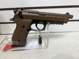 Used Beretta M9A3 9mm 5" bbl FDE threaded barrelammo can case 3 magazines manuals very good condition - 13 of 15
