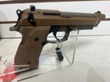 Used Beretta M9A3 9mm 5" bbl FDE threaded barrelammo can case 3 magazines manuals very good condition - 10 of 15