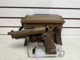 Used Beretta M9A3 9mm 5" bbl FDE threaded barrelammo can case 3 magazines manuals very good condition - 1 of 15