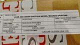 New Caesar Guerini Magnus Sporting12 gauge 32" bbl factory case, chokes tools new in box just arrived - 18 of 23