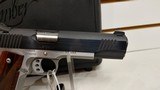 Used Kimber Custom II Two Tone 9mm5" barrelin hard plastic case with manuals 2 in stock - 16 of 18