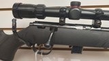 Used marlin XT-2222" bbl 22 LR with Simmons 3-9x40 scope leather strap good condition - 20 of 25