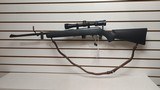 Used marlin XT-2222" bbl 22 LR with Simmons 3-9x40 scope leather strap good condition - 1 of 25