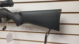 Used marlin XT-2222" bbl 22 LR with Simmons 3-9x40 scope leather strap good condition - 4 of 25