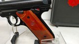 new Ruger MKIV HUNTER 22LR 5.5 BL FLTD 4017710+1RED HIVIZ FS 2 mags hard plastic case new condition - 6 of 16