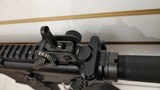 Lightly Used Colt M4 5.56 16" bbl 2" flash hider adj stock pistol grip flip up rear sight canvas strap good condition - 17 of 25
