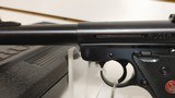 lightly used Ruger 10101 MARK III Target 10+1 .22 LR 5.5" - Blue/Black, 5.5" Barrel, 10+1 Rounds, Polymer Grips, 3-Dot Sights original box g - 3 of 20