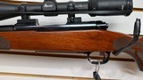 Used Winchester Model 70 Featherweight7mm-08 22" bbl Burris 3x-9x fullfield II scope good condition - 3 of 25