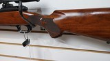 Used Winchester Model 70 Featherweight7mm-08 22" bbl Burris 3x-9x fullfield II scope good condition - 6 of 25