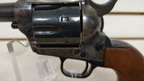 Used Colt SAA Sheriff 44 SPL 6 shot wooden grips very good condition except for a small chip in right grip near front bottom ( see photos) - 6 of 23