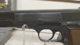 Used Browning Hi-Power 9mm 4 3/4" bbl fixed siteblue with browning grips 2 mags original box good condition - 9 of 24