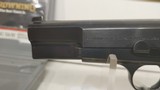 Used Browning Hi-Power 9mm 4 3/4" bbl fixed siteblue with browning grips 2 mags original box good condition - 11 of 24