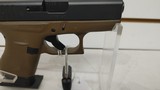 Used Glock 42 380 3 1/4" bbl 1 mag FDE/BLK finish good condition - 17 of 22