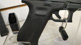 Used glock 45 9mm 4" bbl3 mags grip adjusters load assist tool hard plastic glock case owned unfired very good condition - 16 of 22