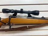 Used Savage 110E 30-06 22" bbl Simmons Scope leather strap good condition - 19 of 20